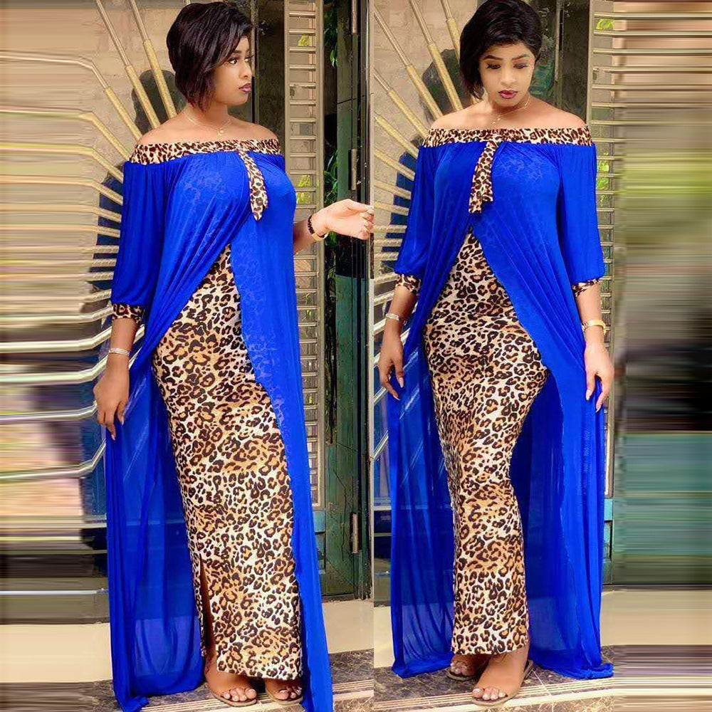 Leopard print dress for women