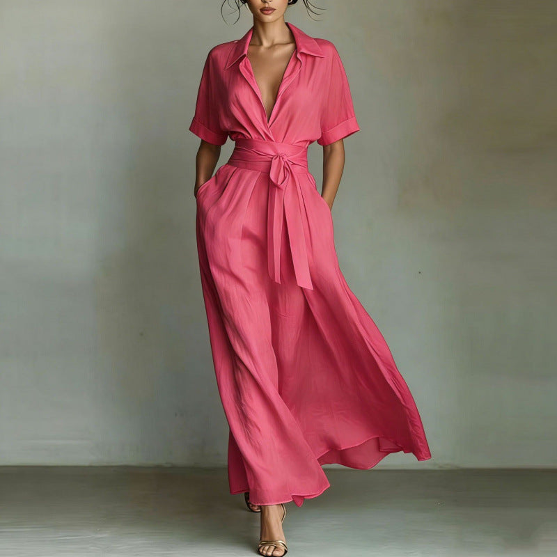 Elegant Chiffon A-Line Dress