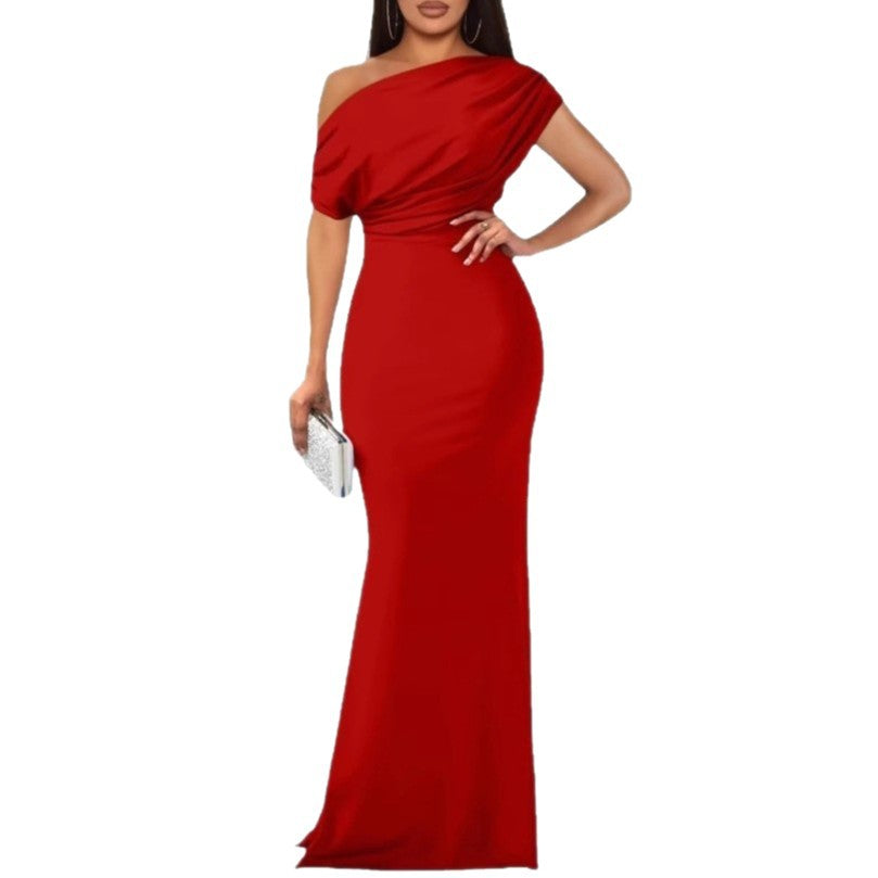 Elegant Off-Shoulder Formal Dress