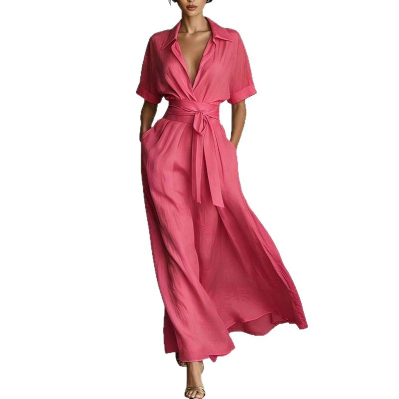 Elegant Chiffon A-Line Dress
