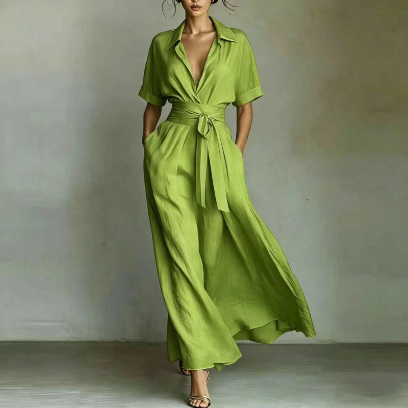 Elegant Chiffon A-Line Dress