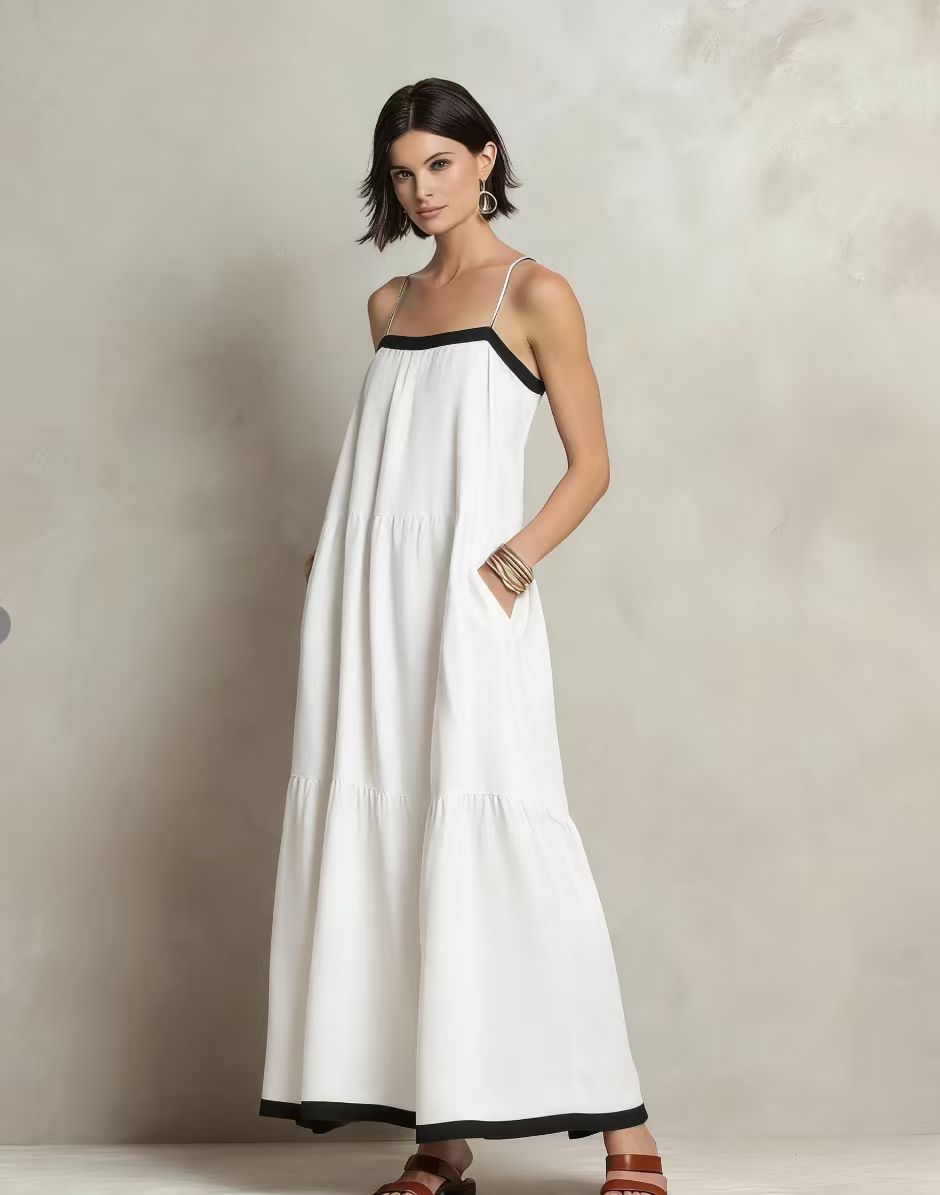 Spaghetti Strap Maxi Dress