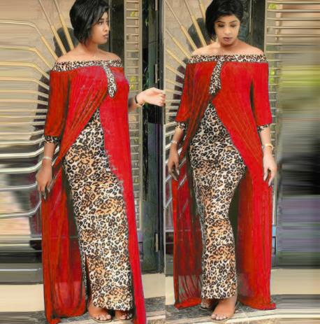Leopard print dress for women
