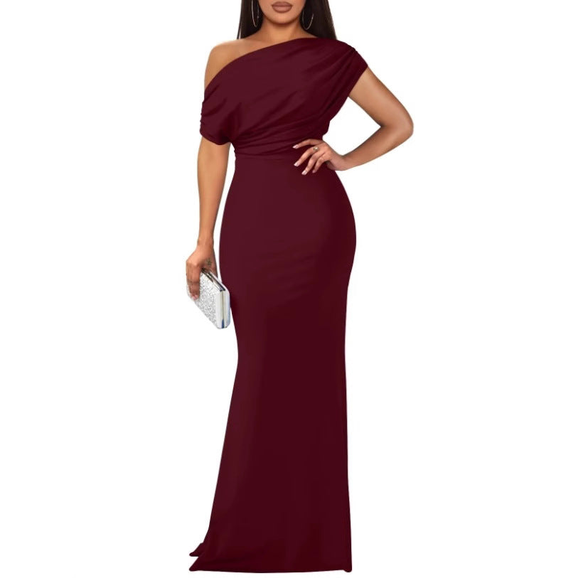 Elegant Off-Shoulder Formal Dress