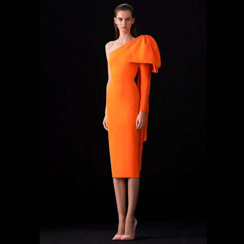 Banquet temperament evening dress
